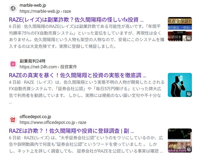 レイズ調査結果2枚目