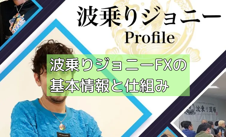 波乗りジョニーFXの基本情報と仕組みの画像 波乗りジョニーFXの基本情報と仕組みの画像